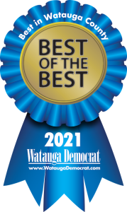 Best in Watauga County Award 2021