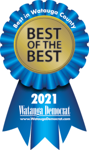 Best in Watauga County Award 2021